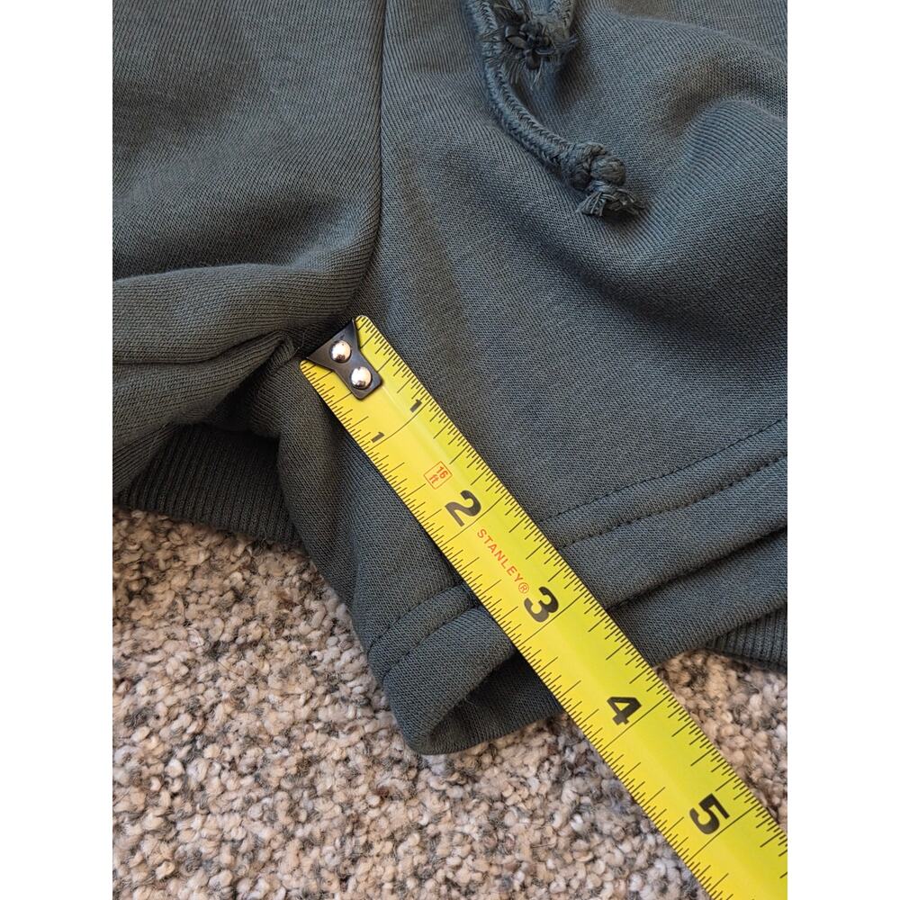 NWT Womans Vermont Lounge Set Dark Green Zip Up Hoodie & Shorts Set Size Med. - Picture 5 of 12